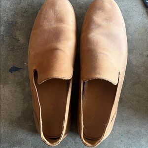 Men's Tan Leather Tecovas Slip-On Shoes